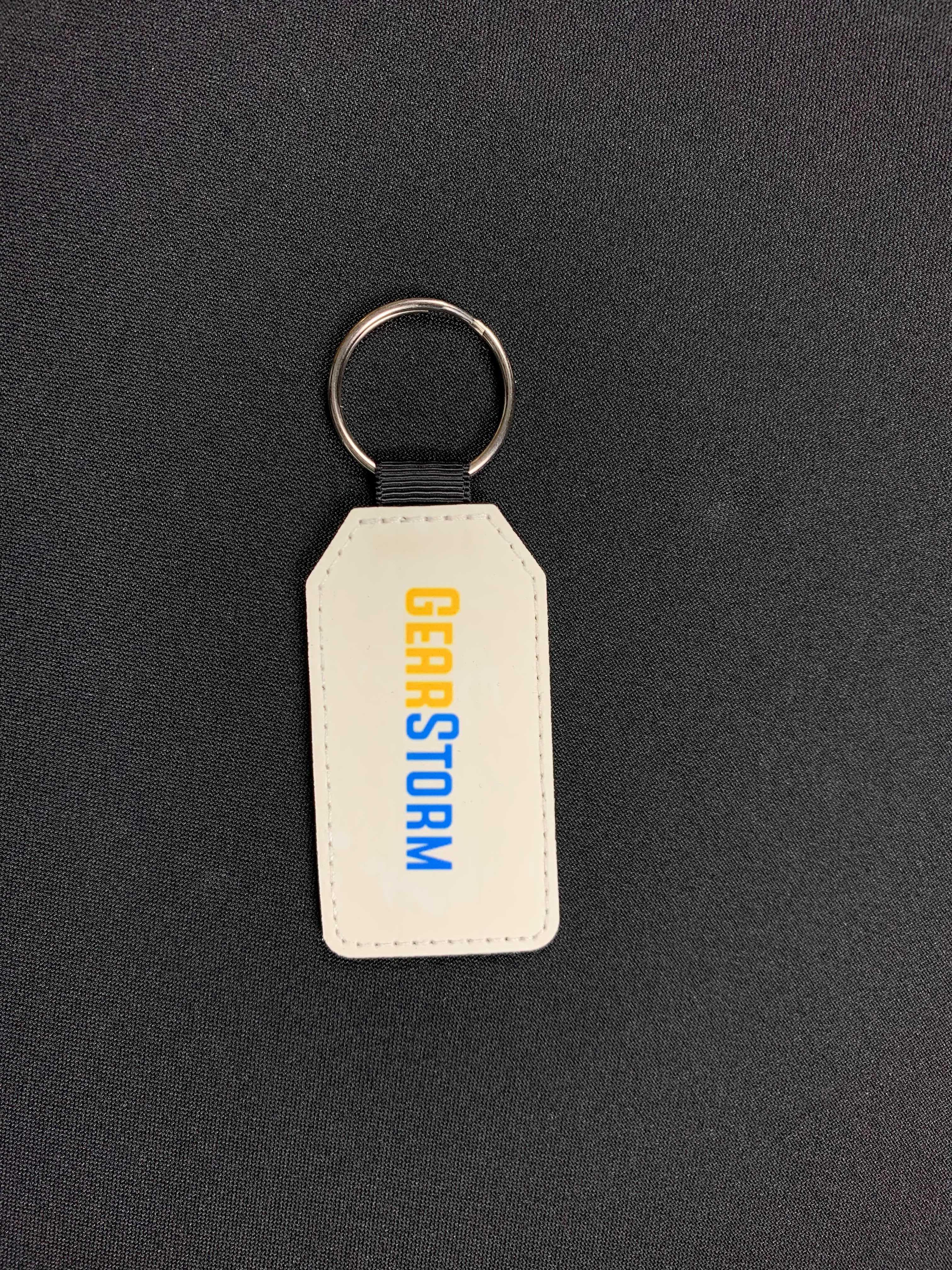 Dye Sublimated Leather Keychain