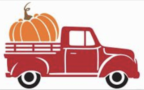 HTV Pumpkin in Truck Design