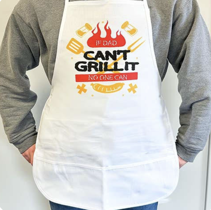 Sublimation Heat Transfer Design for Aprons